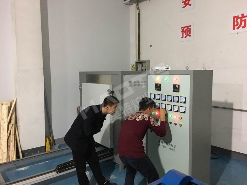 鄭州臺(tái)車爐客戶案例